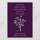 Search for eggplant bridal shower invitations White
