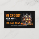 Search for halloween business cards Light