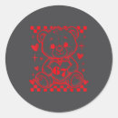 Search for cute valentine heart stickers Bear