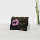 Search for pink lips cards Glitter