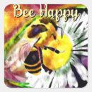 Search for flower bee stickers Happy