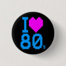 Search for i love the 80s badges Neon