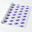 Search for feather wrapping paper Purple