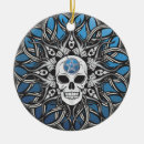 Search for skull christmas tree decorations Goth