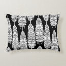 Search for black and white feather cushions Illustration