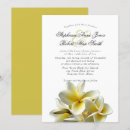 Search for yellow flower wedding invitations Gold