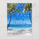 Search for tropical beach christmas cards Hawaiian