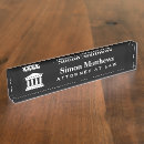Search for attorney at law name plates Legal