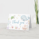 Search for under the sea thank you cards Ocean