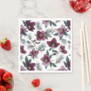 Search for burgundy napkins Flowers