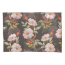 Search for dark floral pillowcases Watercolor