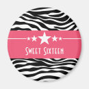 Search for pink zebra Sweet sixteen
