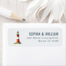 Search for lighthouse return address labels Minimalist
