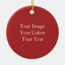 Search for blank christmas tree decorations Red