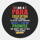 Search for paraprofessional stickers Teacher