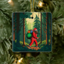 Search for bigfoot christmas tree decorations Ceramic