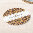 Search for leopard print coasters Cheetah