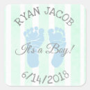 Search for baby shower its a boy green stickers Blue
