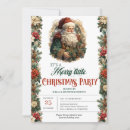 Search for vintage santa claus invitations Elegant