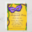 Search for purple masquerade invitations Mardi