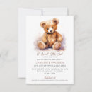 Search for cuddly invitations Teddy bear