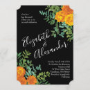 Search for orange and black wedding invitations Fall