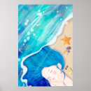 Search for mermaid fantasy illustrations posters Sea