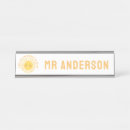 Search for teachers name plates Elegant