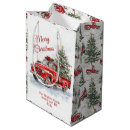 Search for christmas truck gift bags Merry