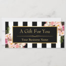 Search for hair stylist business gift certificates Voucher