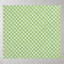 Search for green pattern posters Gingham
