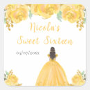 Search for princess sweet sixteen stickers Elegant
