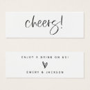 Search for reception drink tickets weddings Free beverage ticket