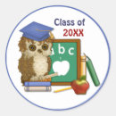 Search for graduation owl stickers Diploma