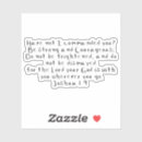 Search for 9 1 1 stickers Christian