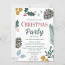 Search for pink and green christmas invitations Typography