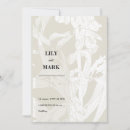 Search for engraved invitations Botanical