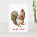 Search for red squirrel christmas cards Green