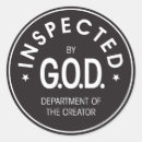 Search for the creator stickers God
