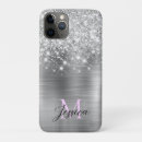 Search for faux silver glitter iphone cases Girly