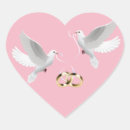 Search for doves wedding stickers Pink