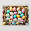 Search for decorated easter egg postcards Vintage