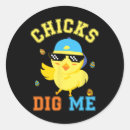 Search for chicks dig me stickers Happy