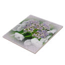 Search for white hydrangeas tiles Blue