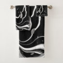 Search for black and white abstract bath towels Modern
