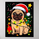 Search for pug posters Christmas mega
