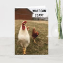 Search for funny chicken sayings postcards Photography
