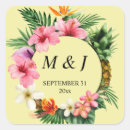 Search for hawaiian wedding stickers Floral