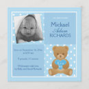 Search for teddybear invitations Boy