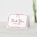 Search for burgundy wedding thank you cards Whimsical